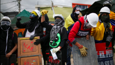 Un mes protestas colombia