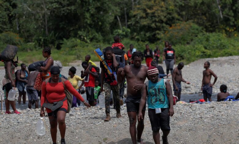Migrantes frontera con Panamá