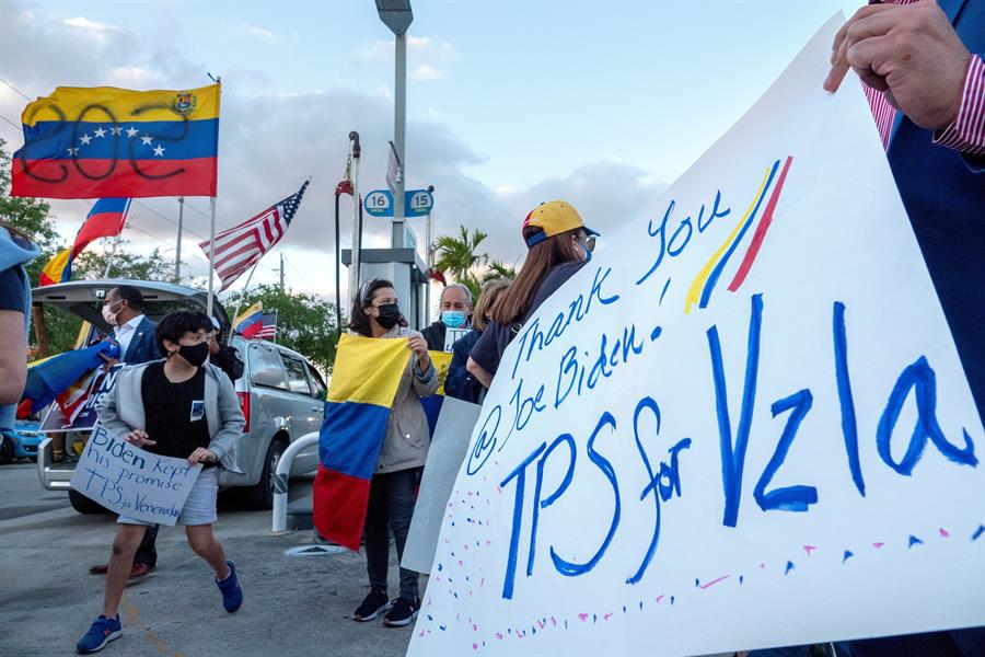 Estados Unidos extiende automáticamente el TPS para venezolanos hasta