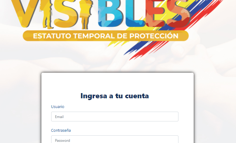 La página web de Migración Colombia, sigue colapsado y arroja errores al intentar hacer el RUMV