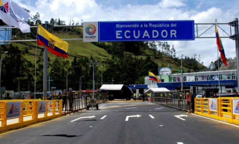 Ecuador frontera